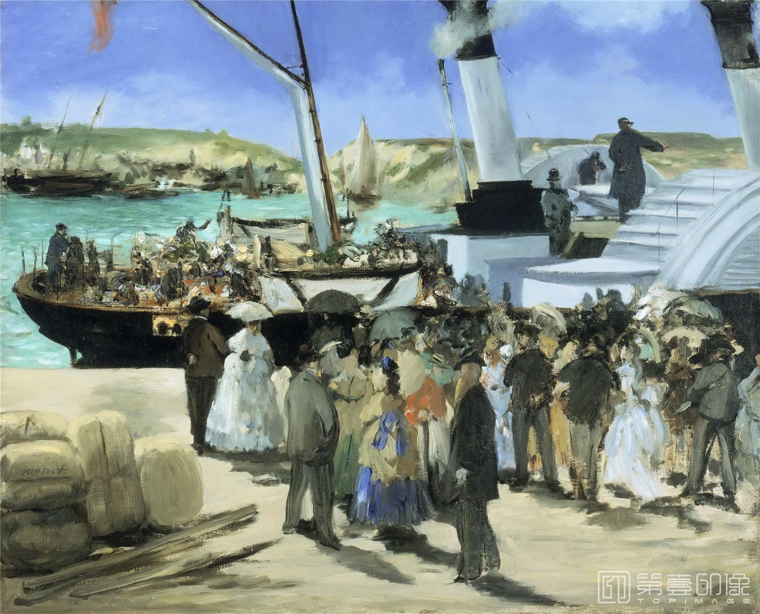 油画-爱德华.马奈 Edouard Manet作品集-086